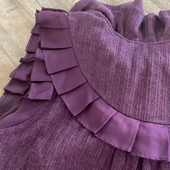 Marc Jacobs Purple Ruffled Blouse - Picture 5 of 8